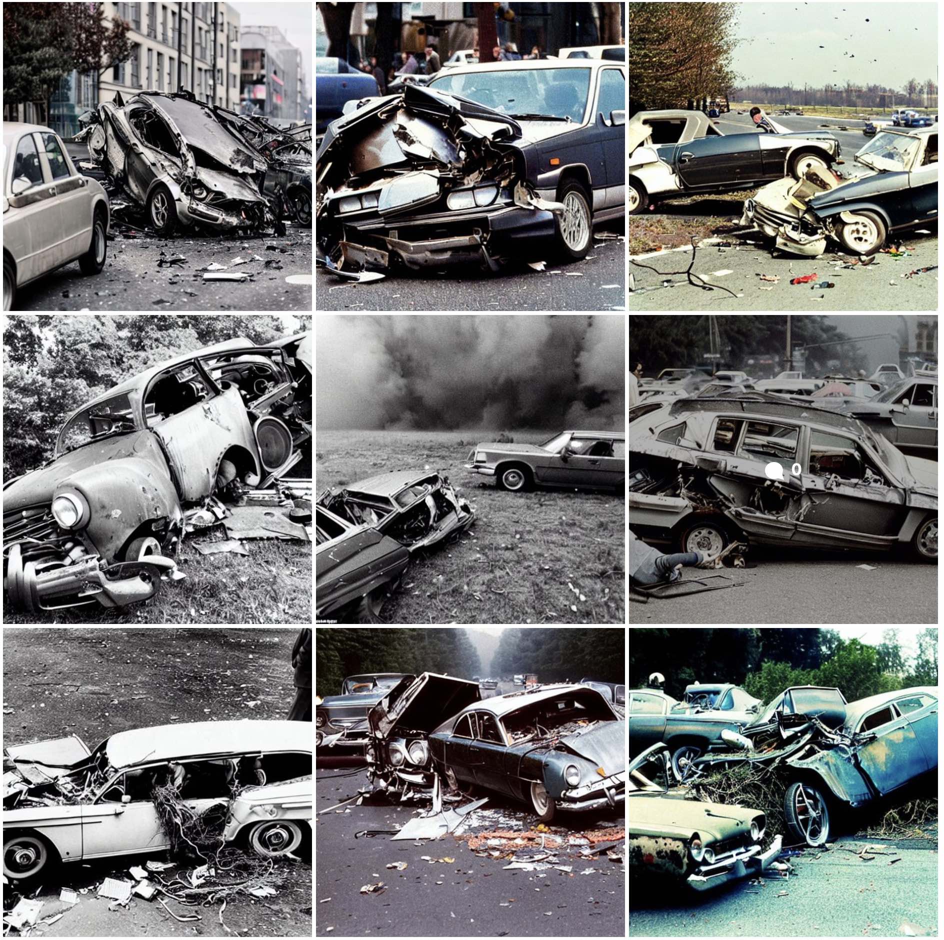 Florian Mehnert, Accident World AI-generated accident image