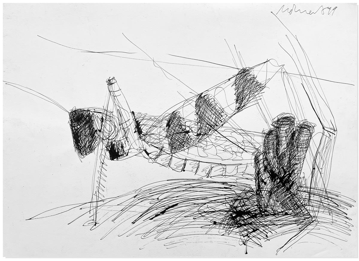 Florian Mehnert, Dragonfly Ink Drawings, 1997-2005