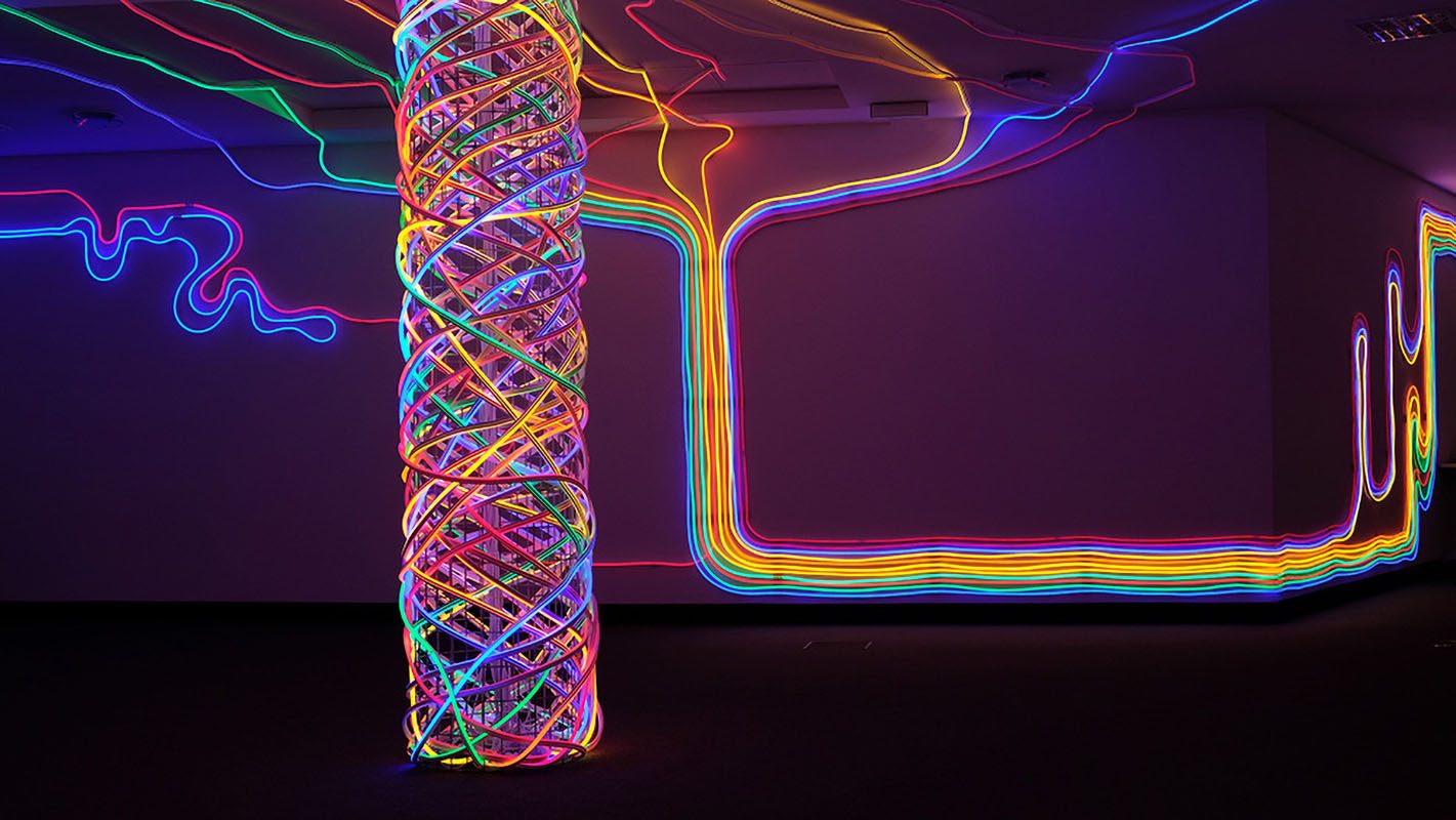 Florian Mehnert, Data to Light installation view