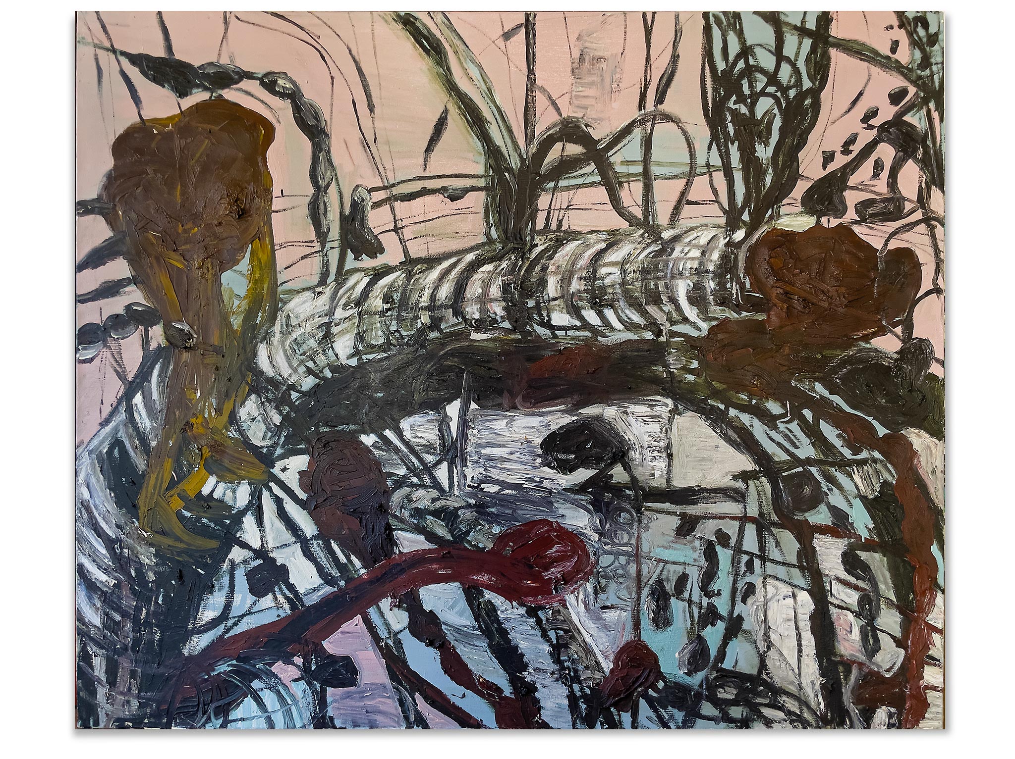 La Mer, Oil on canvas, 180 x 160 cm, 2011